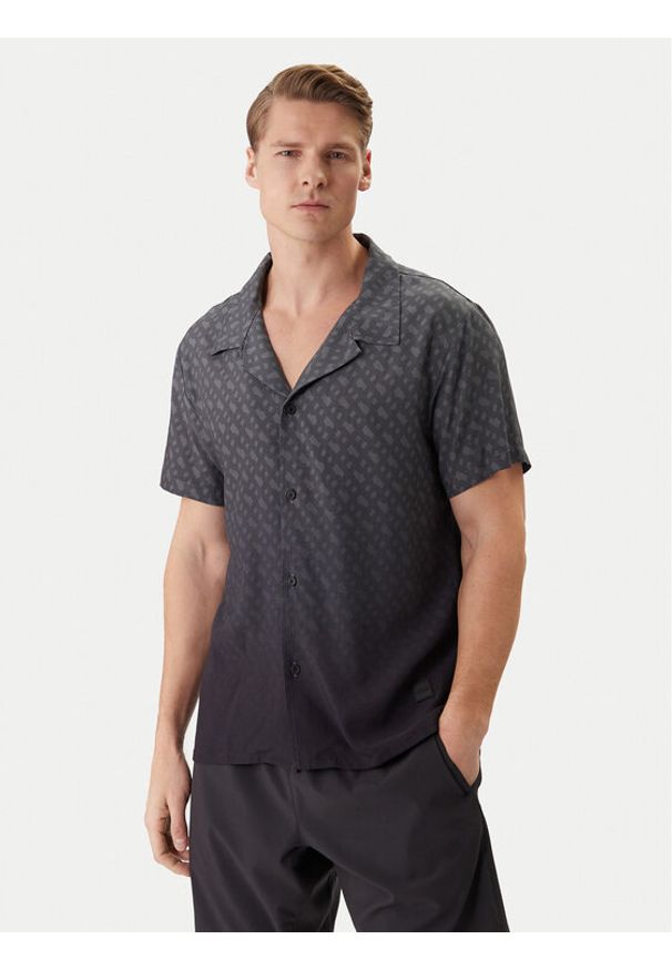 BOSS Koszula Vale 50534342 Szary Regular Fit. Kolor: szary. Materiał: wiskoza