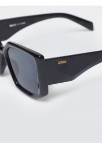 Big-Star - Okulary przeciwsłoneczne damskie czarne Solei 906. Kształt: prostokątne. Kolor: czarny #3