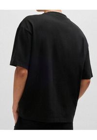 Hugo - HUGO T-Shirt Dinkee 50525765 Czarny Oversize. Kolor: czarny. Materiał: bawełna #4