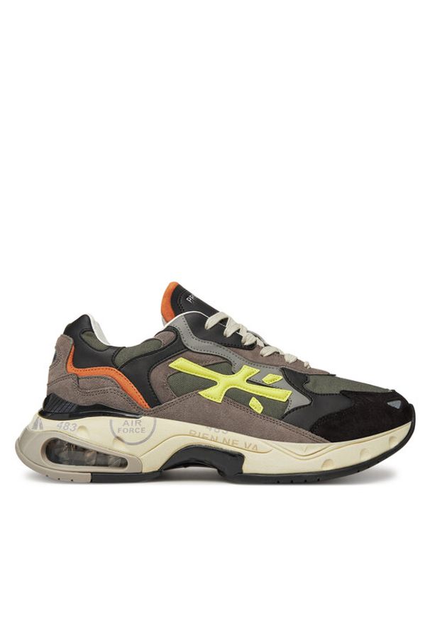 Premiata Sneakersy SHARKY VAR 399 Szary. Kolor: szary. Materiał: zamsz, skóra