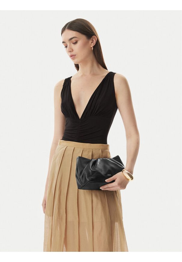 Furla Torebka Delia Mini WE00880 BX2269 CN O6000 Czarny. Kolor: czarny. Materiał: skórzane