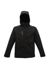 Regatta - Męski Softshell Repeller Professional. Kolor: czarny. Materiał: softshell