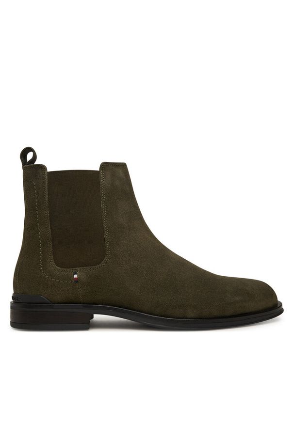 TOMMY HILFIGER - Sztyblety Tommy Hilfiger. Kolor: brązowy