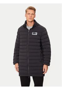 EA7 Emporio Armani Płaszcz zimowy 6DPK12 PNHAZ 1200 Czarny Regular Fit. Kolor: czarny. Materiał: syntetyk. Sezon: zima