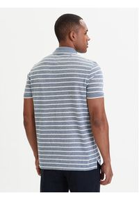 TOMMY HILFIGER - Tommy Hilfiger Polo MW0MW33140 Niebieski Regular Fit. Typ kołnierza: polo. Kolor: niebieski. Materiał: bawełna #4
