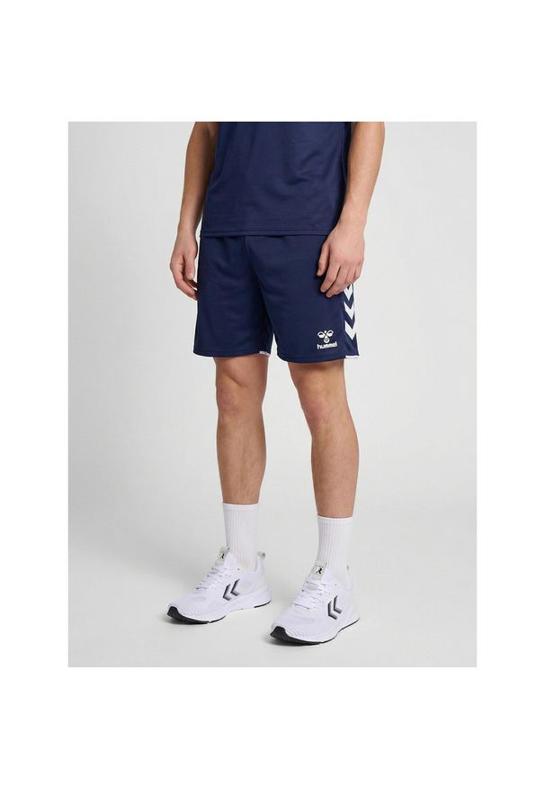 Szorty Hummel Core 2.0. Kolor: niebieski, biały, wielokolorowy. Sport: fitness