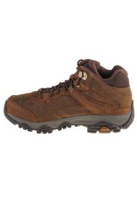 Buty Merrell Moab Adventure 3 Mid M J003821 brązowe. Zapięcie: sznurówki. Kolor: brązowy. Materiał: materiał, syntetyk, skóra. Szerokość cholewki: normalna #4