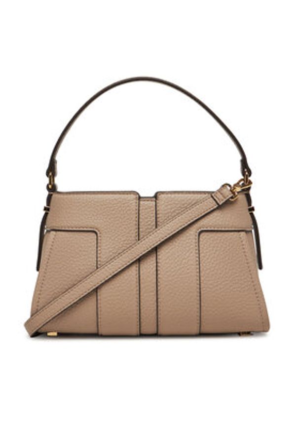 Elisabetta Franchi Torebka BS-06A-51E2-V400 Beżowy. Kolor: beżowy. Materiał: skórzane