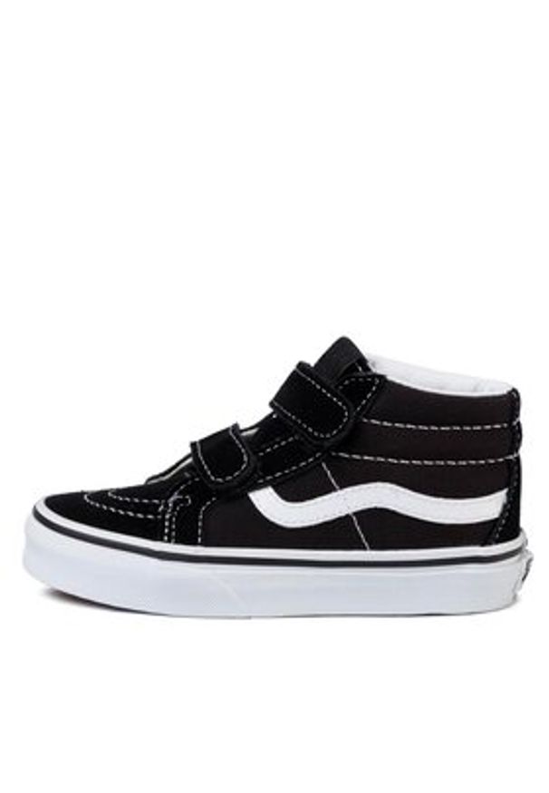 Vans Tenisówki Sk8-Mid Reissue V VN00018T6BT1 Czarny. Kolor: czarny. Materiał: zamsz, skóra