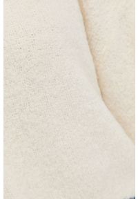 Miss Sixty Sweter wełniany damski kolor kremowy. Kolor: beżowy. Materiał: wełna. Długość rękawa: długi rękaw. Długość: długie #4