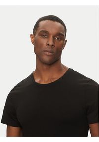Lacoste Komplet t-shirtów TH9007 Czarny Slim Fit. Kolor: czarny. Materiał: bawełna #4