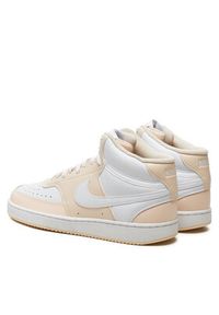 Nike Sneakersy Court Vision Mid CD5436 800 Biały. Kolor: biały. Materiał: skóra. Model: Nike Court #2
