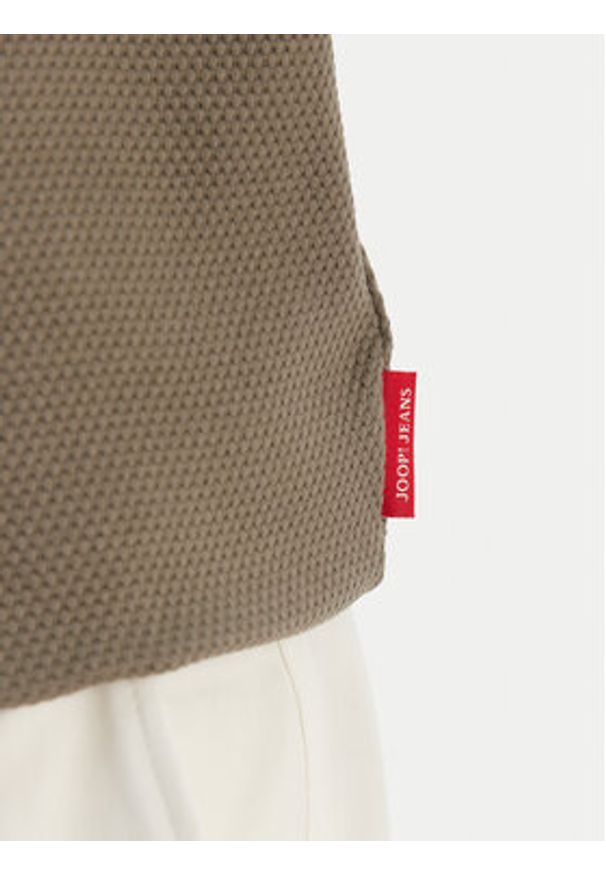 JOOP! Jeans Polo 15 JJJ-17Amare 30046012 Khaki Modern Fit. Typ kołnierza: polo. Kolor: brązowy. Materiał: bawełna