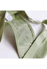 Intica - Figi z wycięciem na biodrach eleganckie i wygodne Claude. Kolor: zielony. Materiał: materiał #11