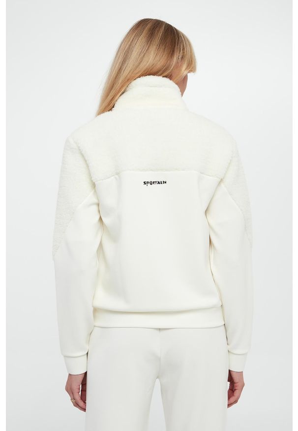 Sportalm - Bluza damska z futerkiem SPORTALM. Materiał: futro