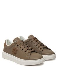 BOSS Sneakersy Kieran 50548277 Brązowy. Kolor: brązowy. Materiał: skóra #6