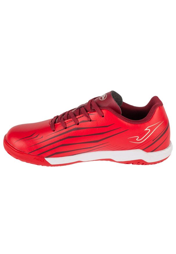 Joma - Buty halowe do piłki nożnej chłopięce, Propulsion Jr 25 PRJS IN. Kolor: czerwony