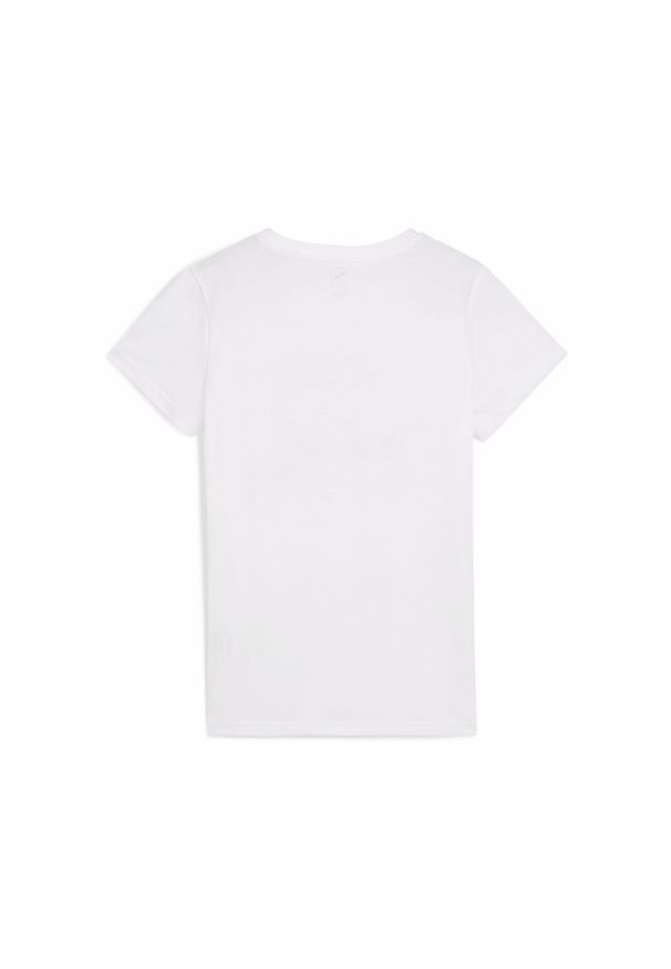 Puma - Damska koszulka GRAPHICS Mountain PUMA White. Kolor: biały. Materiał: guma. Wzór: nadruk