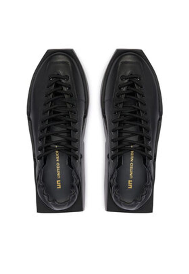 United Nude Sneakersy Mega Lacey 109950116 Czarny. Kolor: czarny. Materiał: skóra