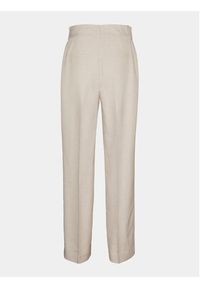 Vero Moda Spodnie materiałowe Nancy 10304626 Beżowy Straight Fit. Kolor: beżowy. Materiał: syntetyk #5