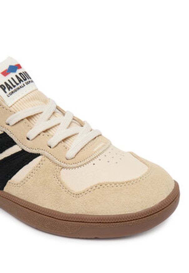 Palladium Sneakersy Pallacup Flame Og 74484-102-M Biały. Kolor: biały. Materiał: skóra, zamsz