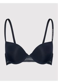 TOMMY HILFIGER - Tommy Hilfiger Biustonosz balkonetka UW0UW02420 Granatowy. Kolor: niebieski. Materiał: syntetyk #2