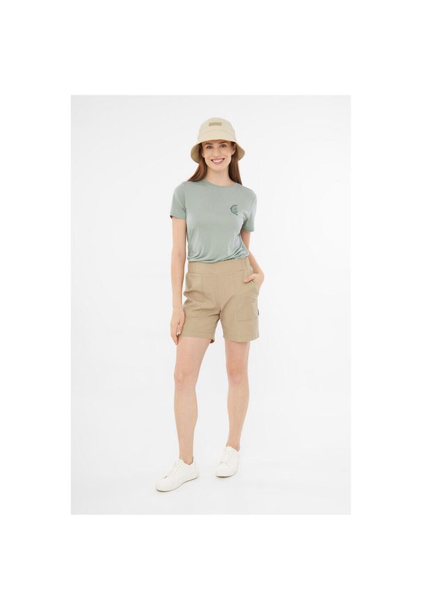 Viking - Spodenki damskie VIKING Banao Shorts Lady Bamboo. Kolor: beżowy