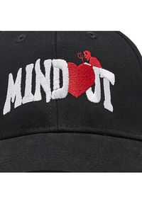 Mindout Czapka z daszkiem Heart 1F94-872D1 Czarny. Kolor: czarny. Materiał: materiał, bawełna