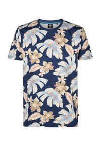 Petrol Industries T-Shirt M-1050-TSR655 Granatowy Regular Fit. Kolor: niebieski. Materiał: syntetyk #7