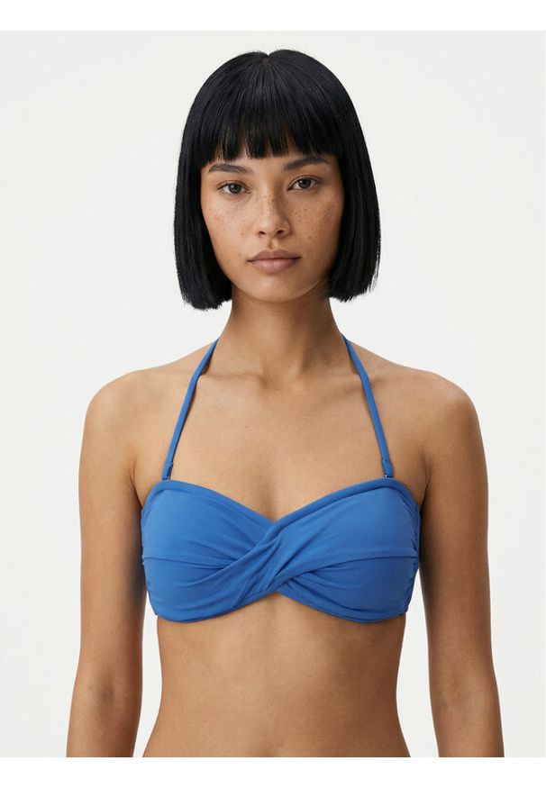 Seafolly Góra od bikini S. Collective 33261-942 Niebieski. Kolor: niebieski. Materiał: syntetyk