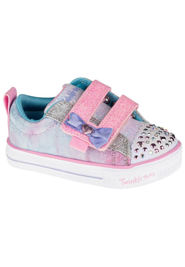 skechers - Buty sportowe Sneakersy dziewczęce, Shuffle Lite Sweet Supply. Kolor: wielokolorowy. Sport: turystyka piesza