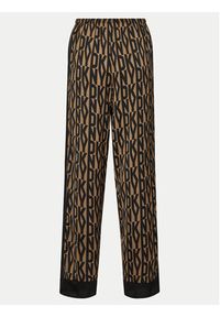 DKNY Piżama YI90017 Brązowy Regular Fit. Kolor: brązowy. Materiał: syntetyk #3
