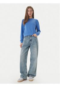 only - ONLY Bluza Maya 15369155 Niebieski Regular Fit. Kolor: niebieski. Materiał: syntetyk #4