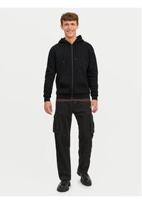 Jack & Jones Bluza Bradley 12249342 Czarny Relaxed Fit. Kolor: czarny. Materiał: bawełna #6