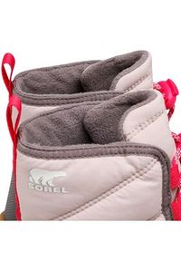 sorel - Sorel Śniegowce Youth Whitney II Short Lace Wp NL9303-608 Różowy. Kolor: różowy. Materiał: materiał #4