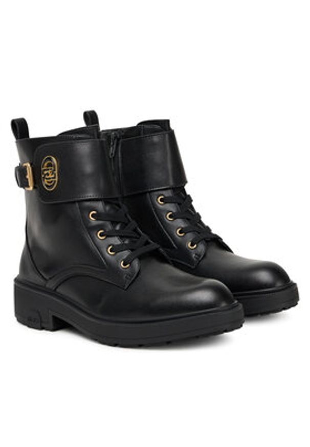 Liu Jo Trzewiki London 03 SF5029 P0102 Czarny. Kolor: czarny. Materiał: skóra