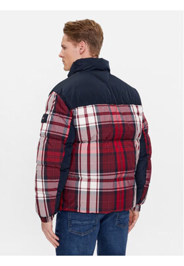 TOMMY HILFIGER - Tommy Hilfiger Kurtka zimowa New York MW0MW33432 Czerwony Regular Fit. Kolor: czerwony. Materiał: syntetyk. Sezon: zima