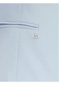 Hugo - HUGO Marynarka Agonia 1 50539976 Niebieski Slim Fit. Kolor: niebieski. Materiał: syntetyk #2