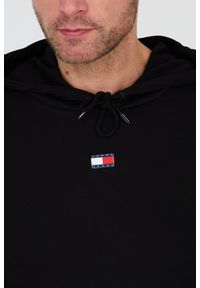 Tommy Jeans - TOMMY JEANS Czarna męska bluza z kapturem, Rozmiar S. Typ kołnierza: kaptur. Kolor: czarny #5