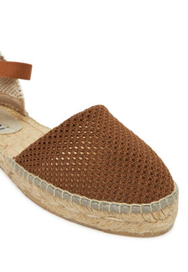 Manebi Espadryle H 2.7 P0 Brązowy. Kolor: brązowy. Materiał: materiał