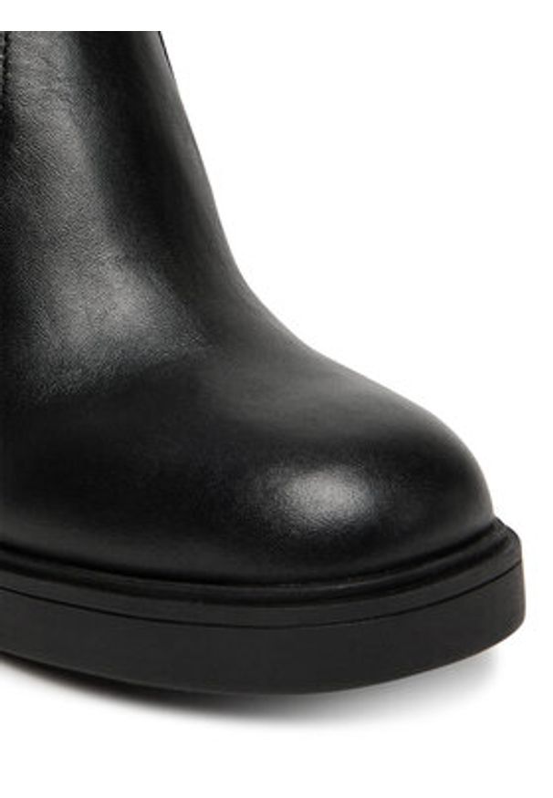 Love Moschino - LOVE MOSCHINO Kozaki JA2602AG1NIEZ00038 Czarny. Kolor: czarny. Materiał: skóra