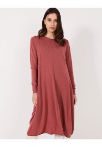 Unisono - SUKIENKA Z DZIANINY 210-821 PEPE ROS. Materiał: dzianina #1