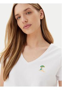 Pieces T-Shirt Tilly 17157705 Biały Regular Fit. Kolor: biały. Materiał: bawełna #5