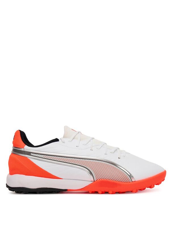 Puma Buty do piłki nożnej King Match Tt 108835 01 Biały. Kolor: biały. Materiał: skóra