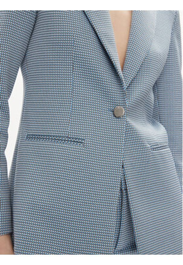 Liu Jo Marynarka MA4311 J4063 Niebieski Regular Fit. Kolor: niebieski. Materiał: syntetyk