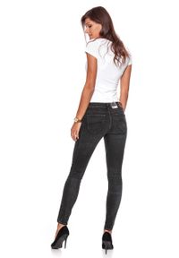Lee - JEANSY DAMSKIE LEE TOXEY BLACK MARBLED L527WLSG. Stan: obniżony #8
