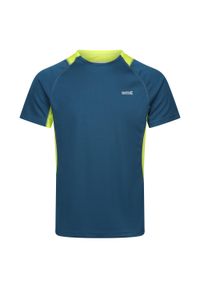Regatta - T-shirt Męski Virda IV. Kolor: żółty, wielokolorowy, niebieski, zielony