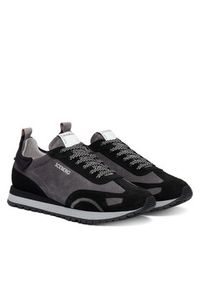 Iceberg Sneakersy Fondo IU185303 Czarny. Kolor: czarny. Materiał: skóra, zamsz #3