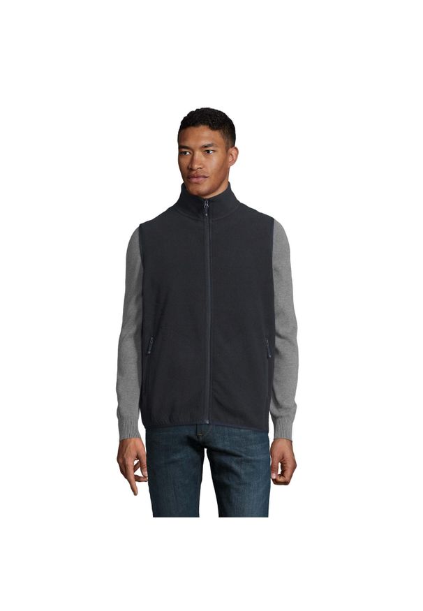 SOL'S - Ocieplacz Na Ciało Dla Dorosłych Unisex Factor Fleece Zapinany Na Zamek. Kolor: niebieski