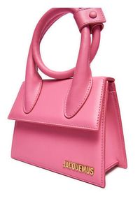 JACQUEMUS Torebka Le Chiquito Noeud 213BA005-3060 Różowy. Kolor: różowy. Materiał: skórzane